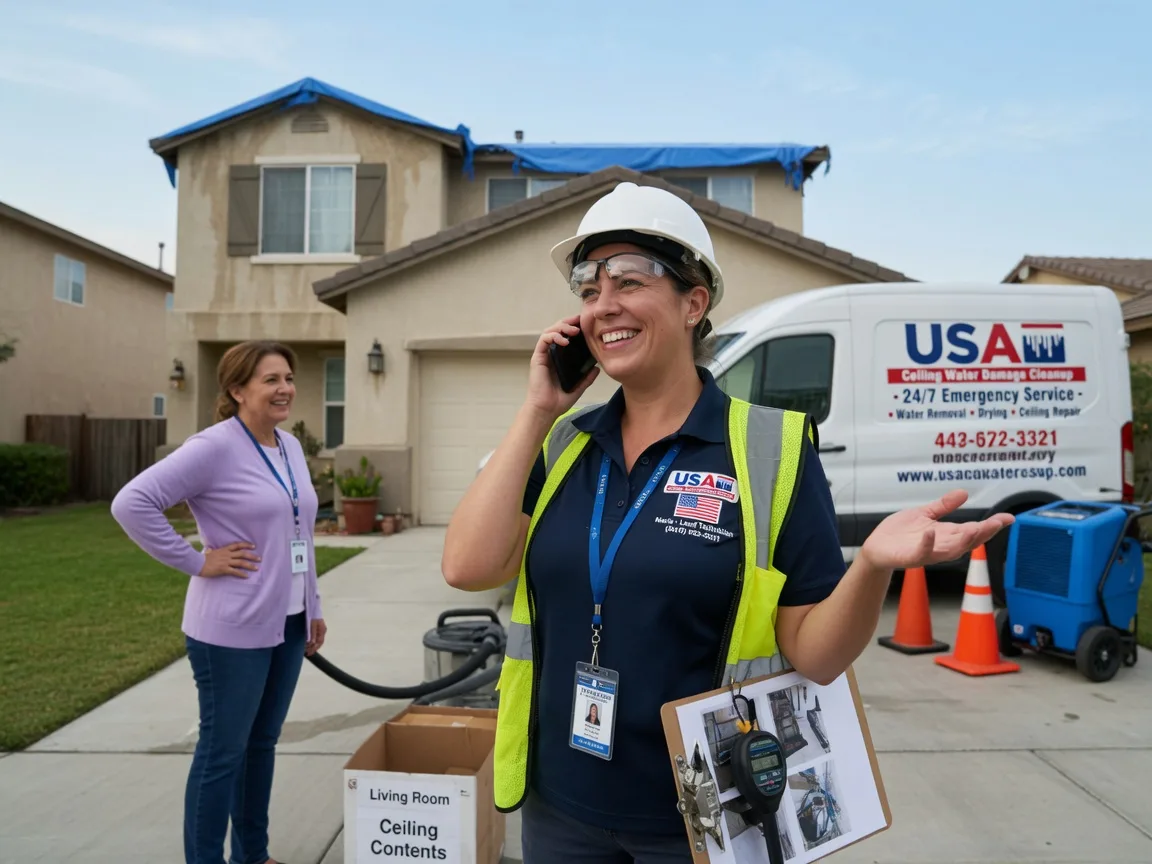 Ceiling Water Damage Restoration Rio Dell, CA FAQs